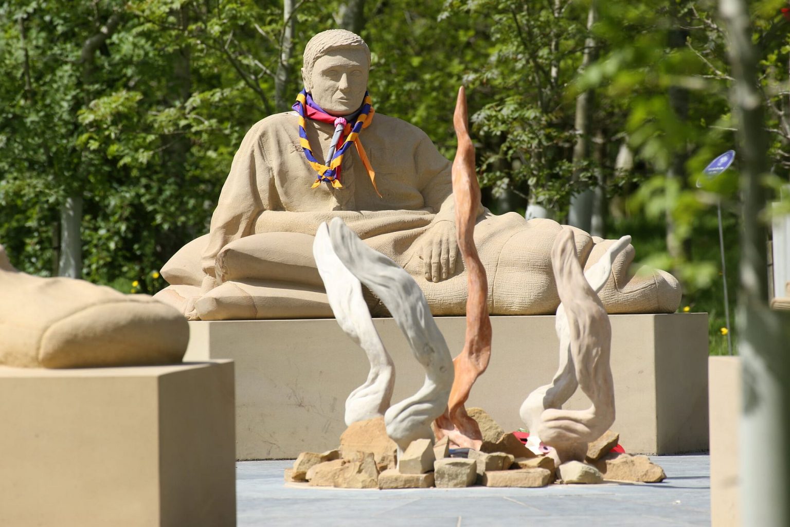 Scout Memorial Brave Scout WW2 in Bermondsey
